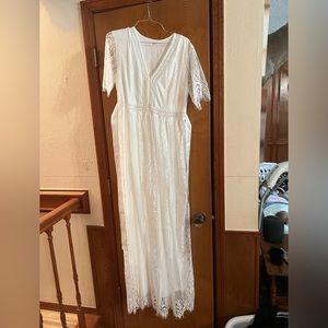 White dress